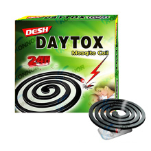 Raw Material Chemicals Black Mosquito Repellent Coil With Smokeless Products